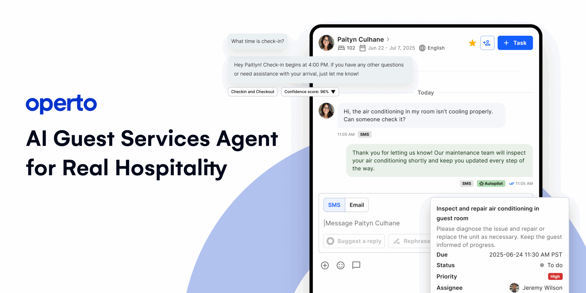 Operto Debuts AI Agent for Guest Services