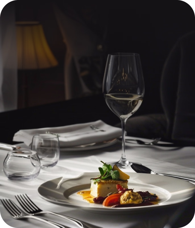 Order is instantly sent to the kitchen, bar, or administrator.